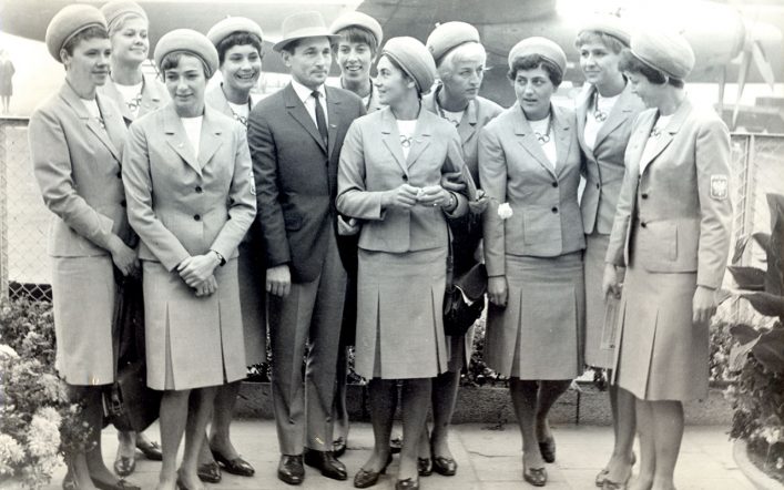 Szykownie, ale krew się lała. Olimpijskie stroje reprezentacji Polski na Tokio 1964